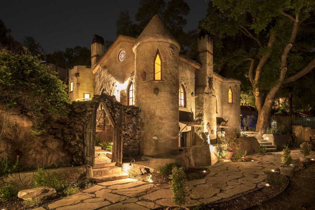 Hollywood Hills Castle California