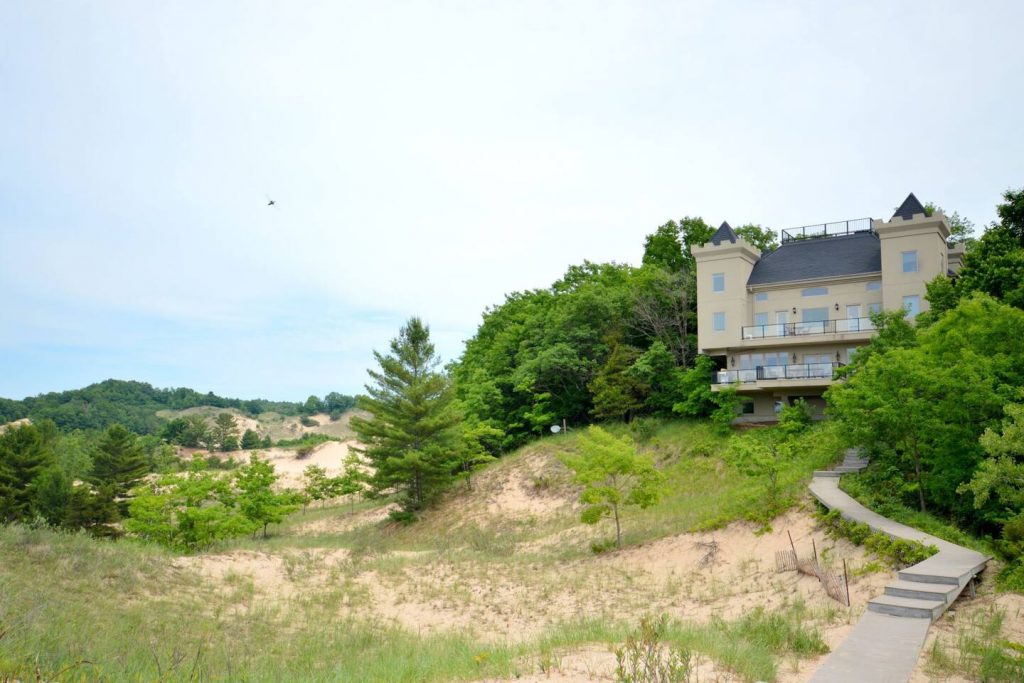 The Castle on Lake Michigan Michigan