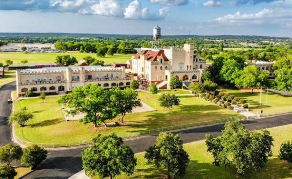 Texas Pythian Home - Castle-like building